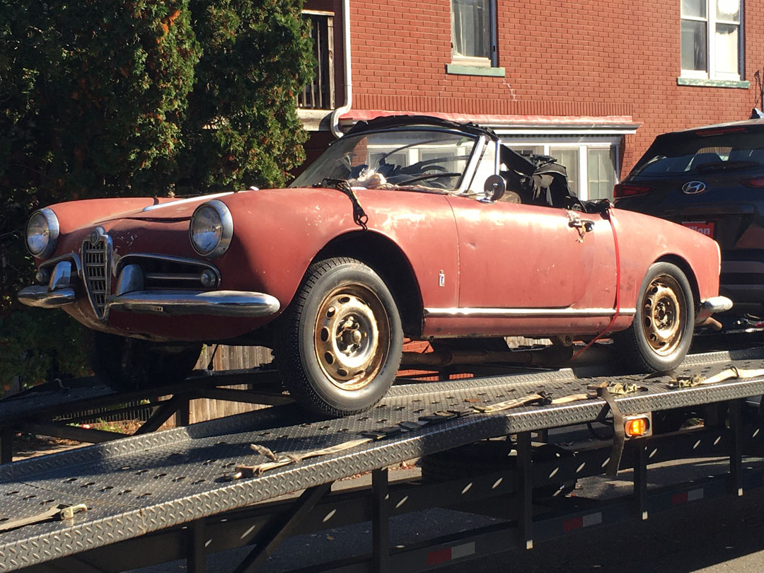 1961 Alfa Romeo Giulietta Spider 1300