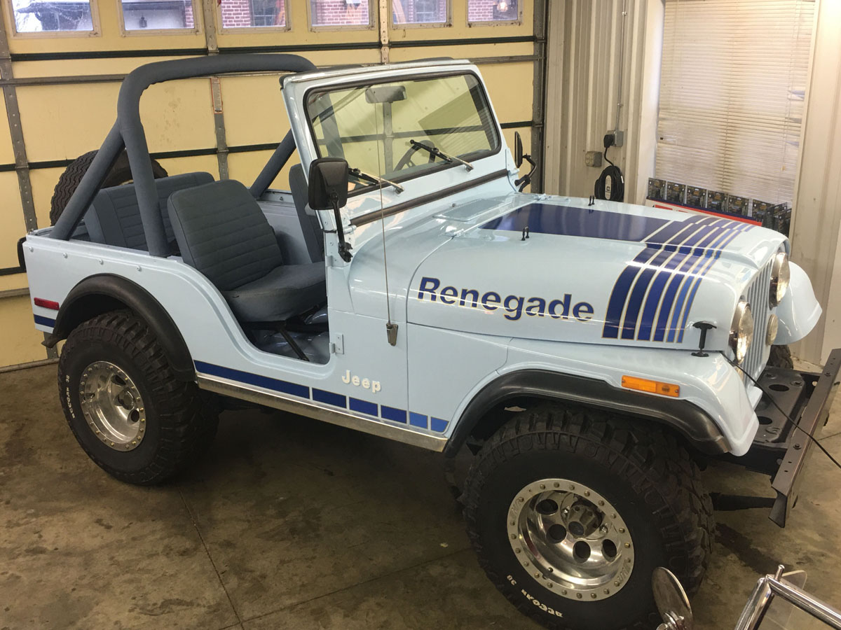 1979 Jeep CJ5 (wedgwood blue)