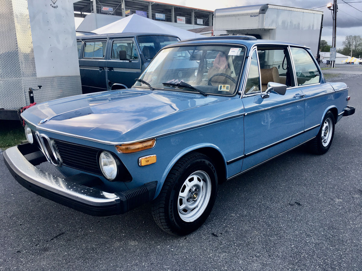 1976 BMW 2002 (pastel blue)