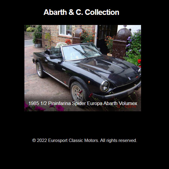 Abarth & C. Collection